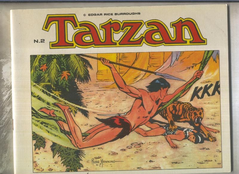Tarzan numero 02-Tiras diarias del 20.5.68 al 26.10.68