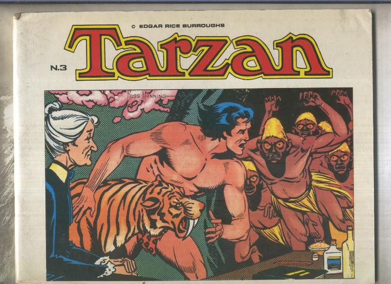Tarzan numero 03-Tiras diarias del 28.10.68 al 5.4.69