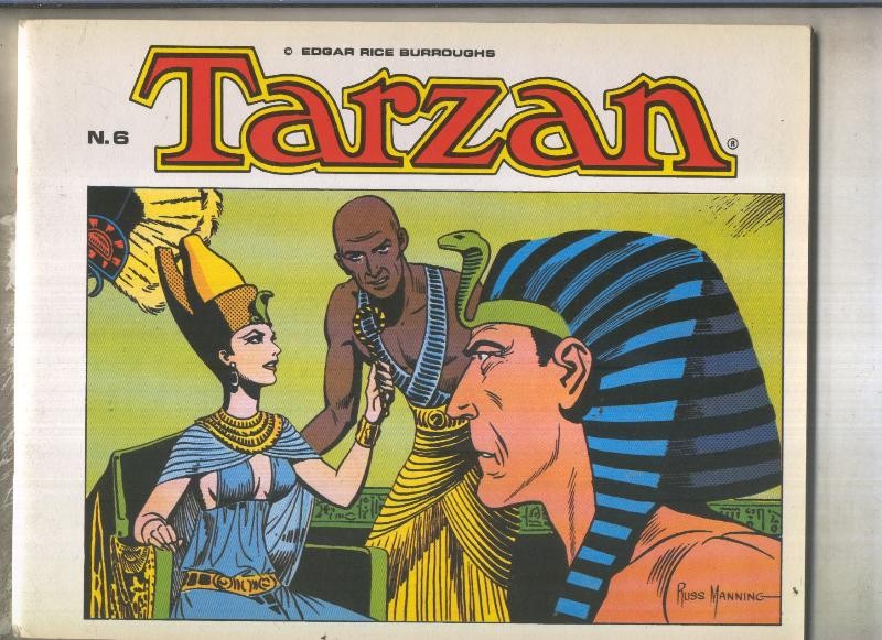 Tarzan numero 06-Tiras diarias del 23.2.70 al 1.8.70