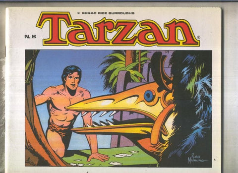 Tarzan numero 08-Tiras diarias del 11.1.71 al 19.6.71