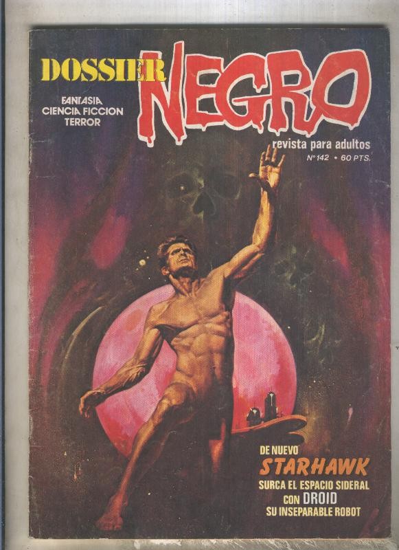 Dossier Negro numero 142 (numerado 4 en trasera)