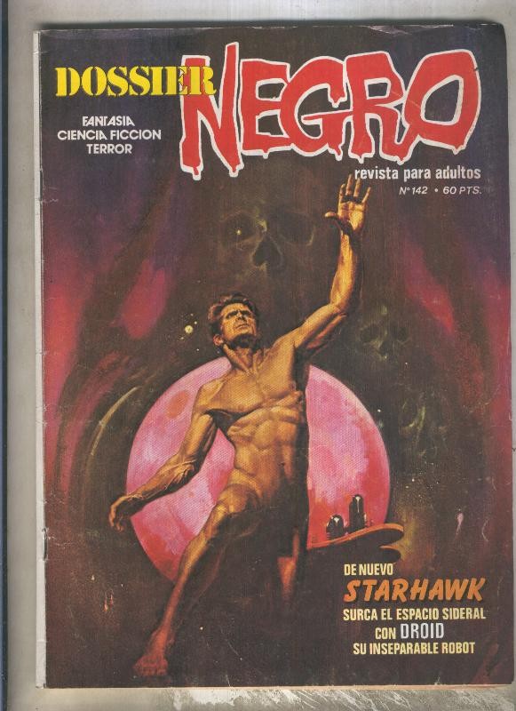 Dossier Negro numero 142 (numerado 5 en trasera)