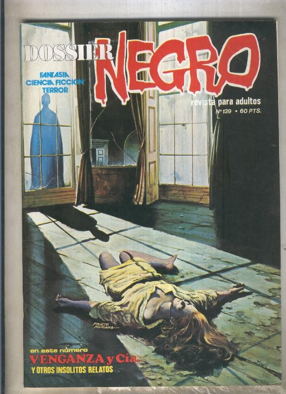Dossier Negro numero 139 (numerado 2 en trasera)