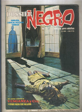 Dossier Negro numero 139 (numerado 4 en trasera)