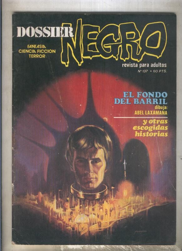 Dossier Negro numero 137 (numerado 3 en trasera)