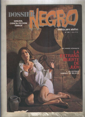 Dossier Negro numero 136 (numerado 1 en trasera)