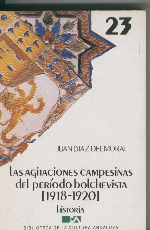 Las agitaciones campesinas del periodo bolchevista ( 1918-1920 )