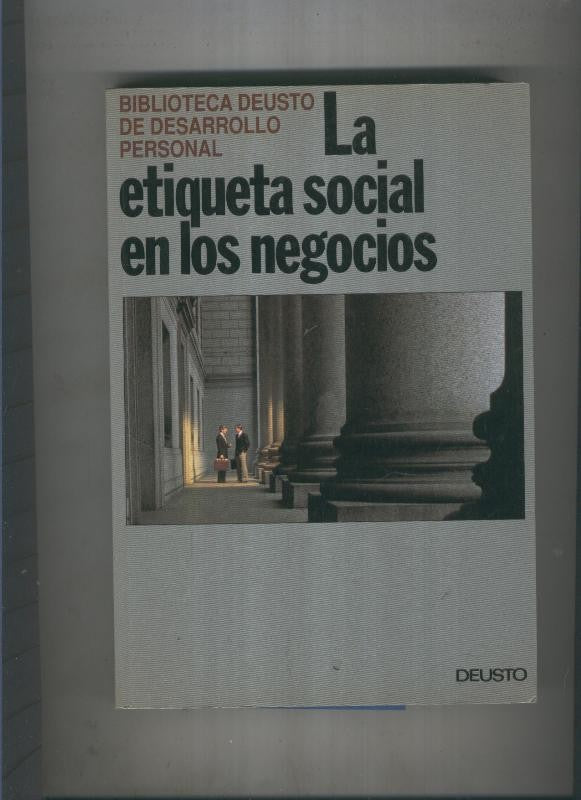 La etiqueta social en los negocios