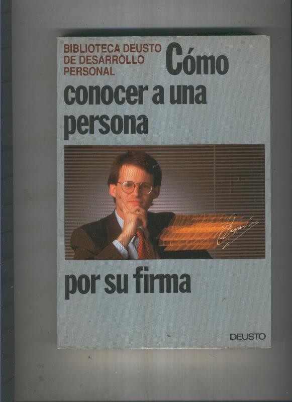 Como conocer a una persona por su firma