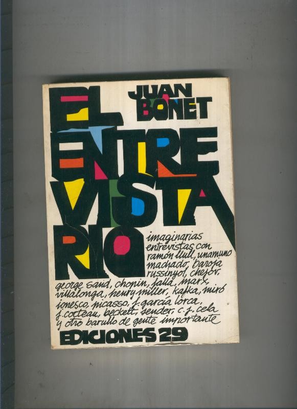 El Entrevistario (entrevistas imaginarias)