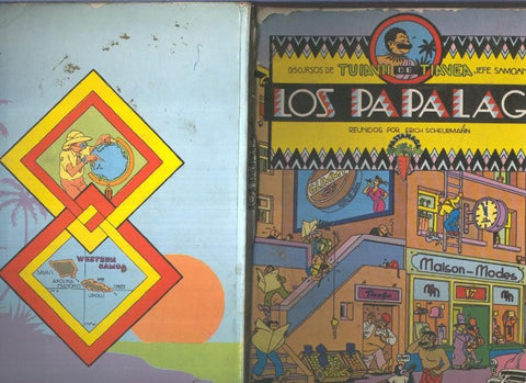 Los Papalag (cubierta estropeada segun imagen) (primera edicion 1977)