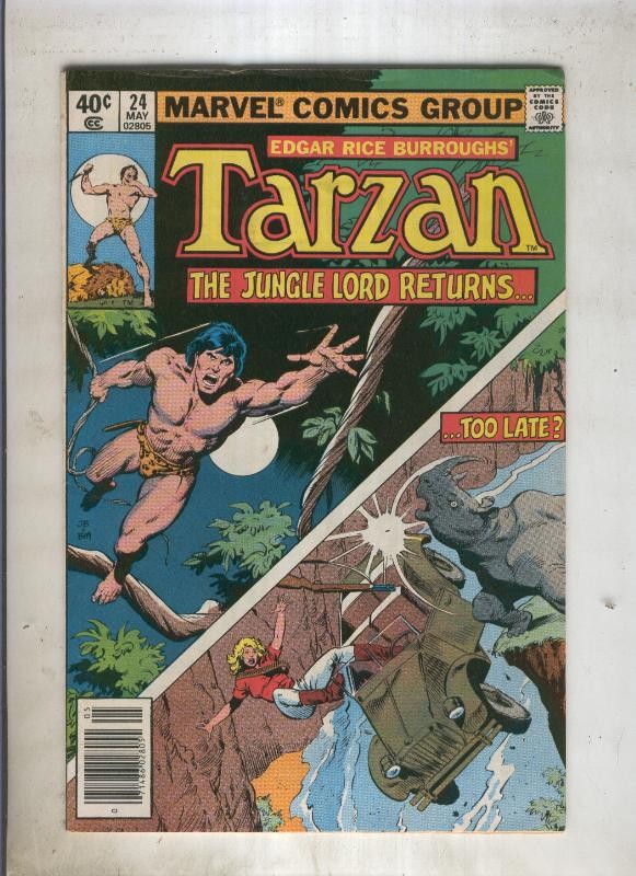 TARZAN LORD OF THE JUNGLE Numero 24: ...too late?