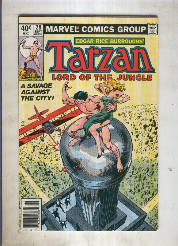 TARZAN LORD OF THE JUNGLE Numero 28: A savage against the city