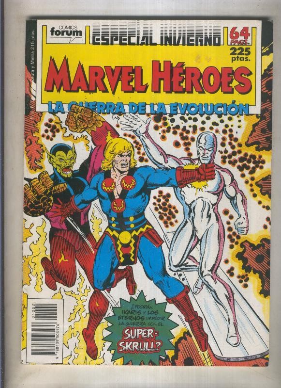 Marvel Heroes especial invierno 1988: la guerra de la evolucion 