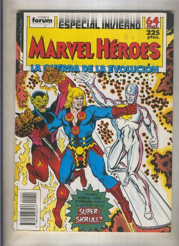 Marvel Heroes especial invierno 1988: la guerra de la evolucion 