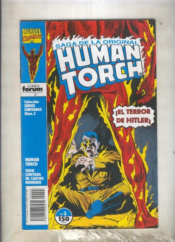 Series Limitadas numero 03: Human Torch (antorcha humana) numero 3