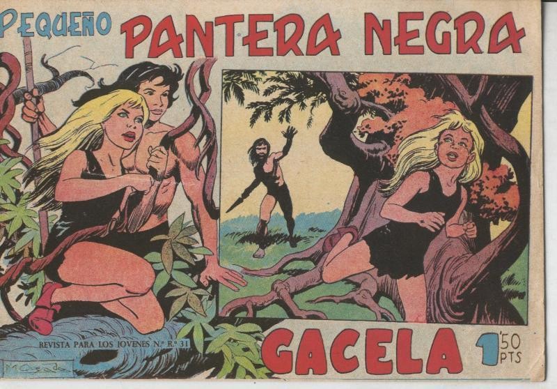 Pequeño Pantera Negra, facsimil numero 125: Gacela