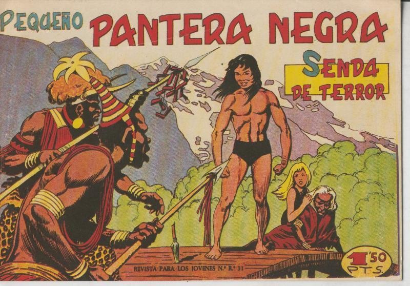 Pequeño Pantera Negra, facsimil numero 126: Senda de terror