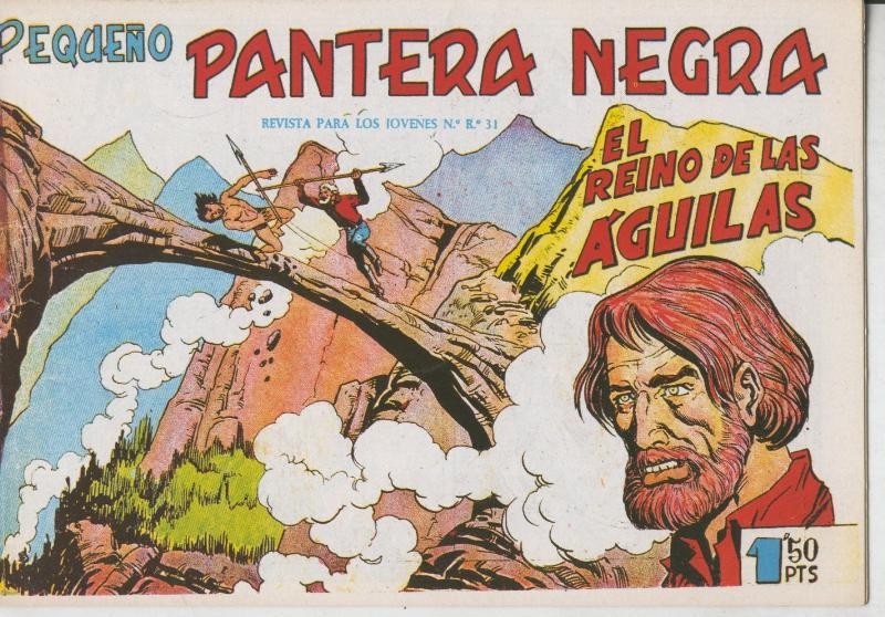 Pequeño Pantera Negra, facsimil numero 128: El reino de las aguilas
