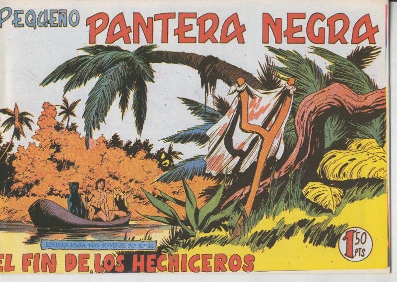 Pequeño Pantera Negra, facsimil numero 146: El fin de los hechiceros