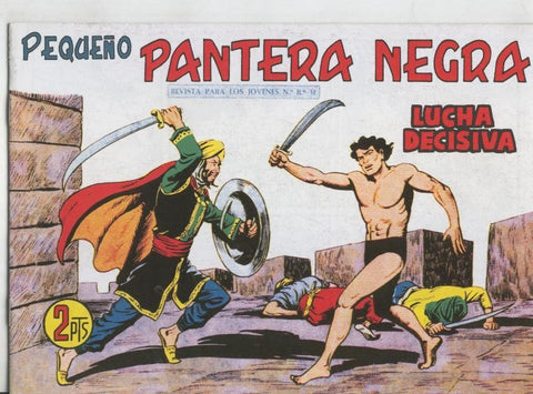 Pequeño Pantera Negra, facsimil numero 270: Lucha decisiva