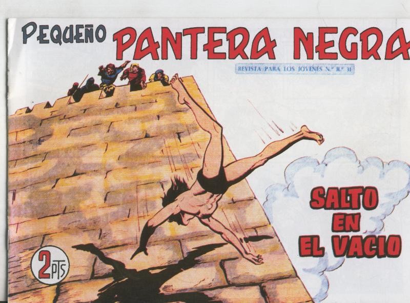 Pequeño Pantera Negra, facsimil numero 269: Salto en el vacio