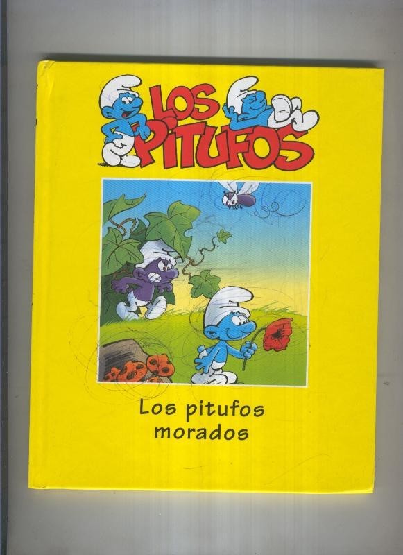 Los Pitufos numero 03: Los pitufos morados (boligrafo en cubierta)