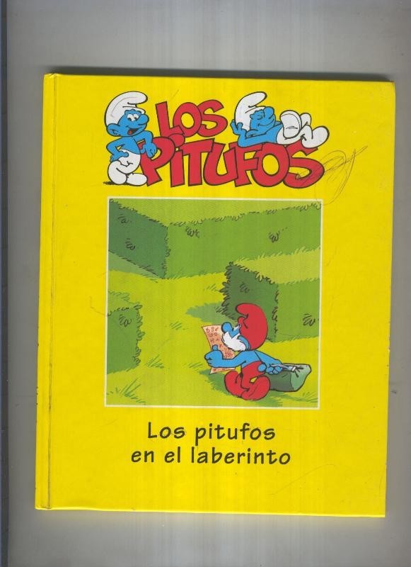 Los Pitufos numero 15: Los pitufos en el laberinto (marca boligrafo en cubiertas(