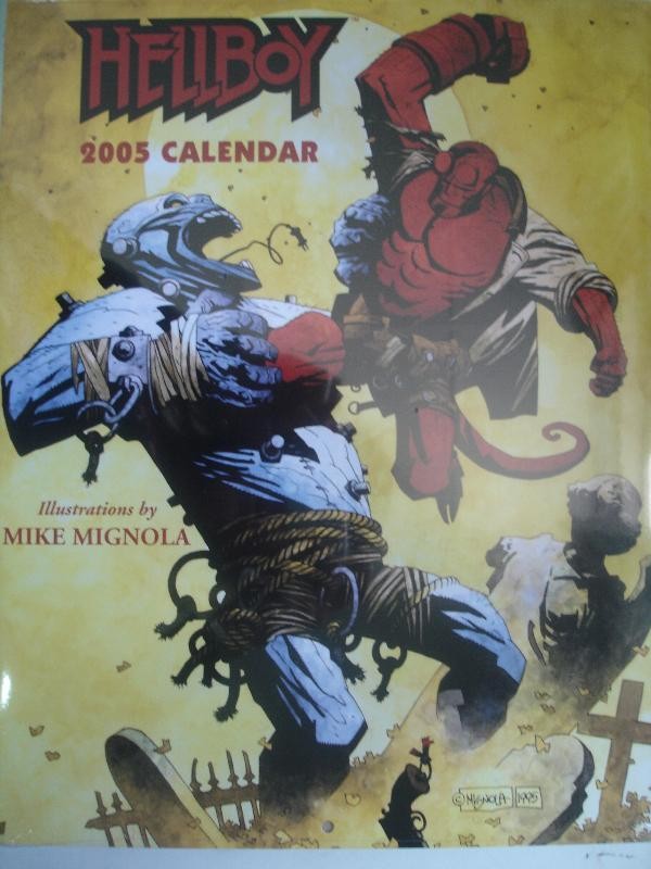Hellboy ilustrado por Mignola: calendar 2005
