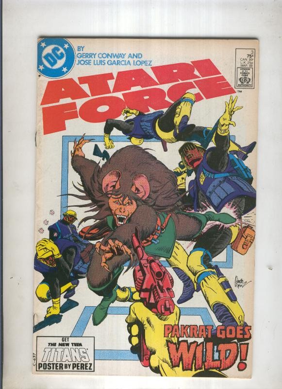 ATARI FORCE DC Numero 03: Pakrat goes WILD