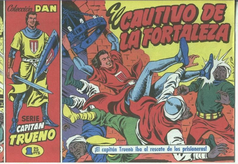 El Capitan Trueno facsimil El Periodico numero 002: El cautivo de la fortaleza