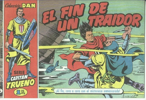 El Capitan Trueno facsimil El Periodico numero 004: El fin de un traidor