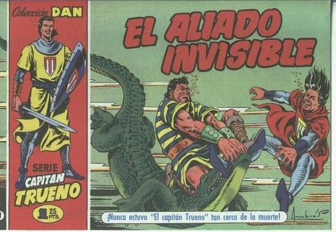 El Capitan Trueno facsimil El Periodico numero 008: El aliado invisible