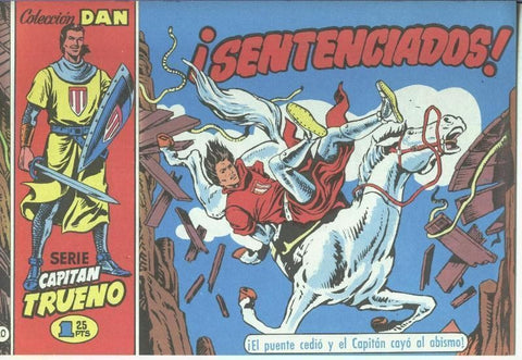 El Capitan Trueno facsimil El Periodico numero 020: Sentenciados