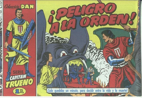 El Capitan Trueno facsimil El Periodico numero 024: Peligro a la orden