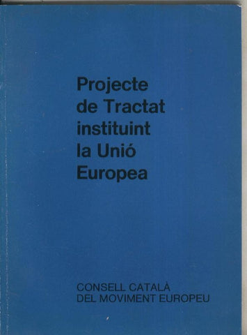 Projecte de tractat instituint la Unio Europea