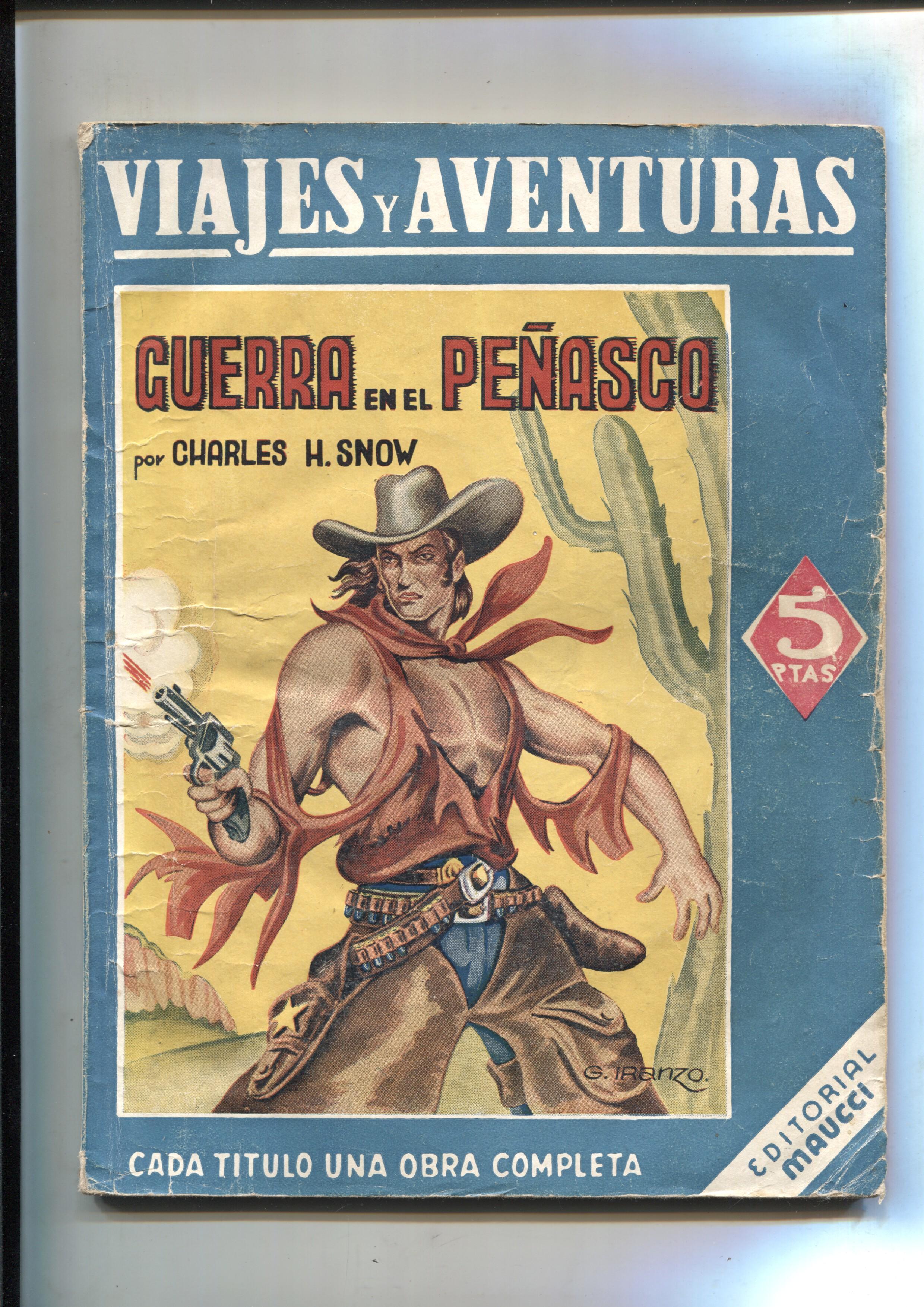 Viajes y aventuras: Guerra en el peñasco (dibujos de Iranzo)