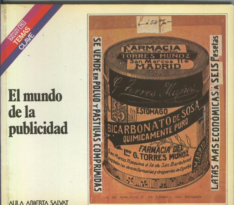 Coleccion Salvat Temas Claves numero 02: El mundo de la publicidad