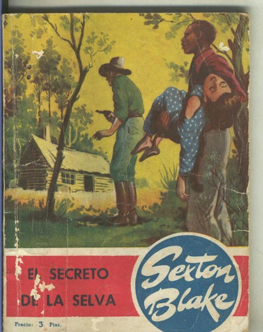 Biblioteca Sexton Blake numero 15: El secreto de la selva