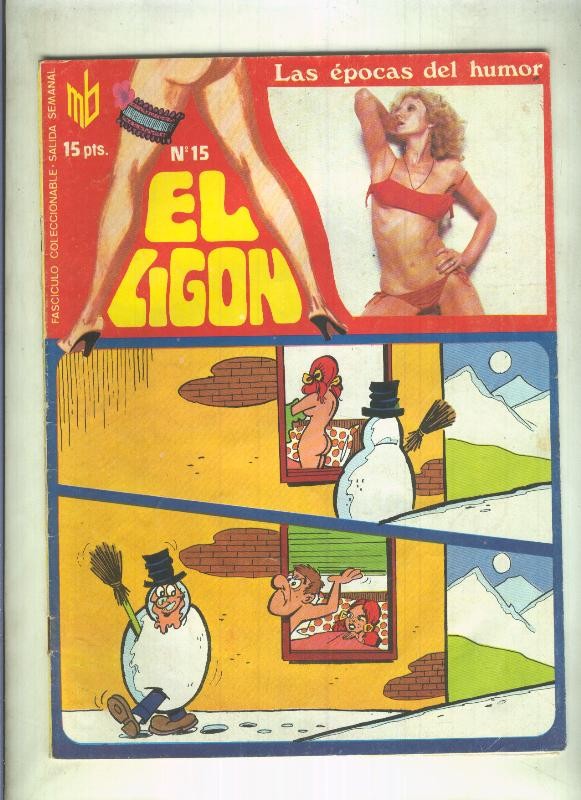 El Ligon numero 15 (numerado 2 en trasera)