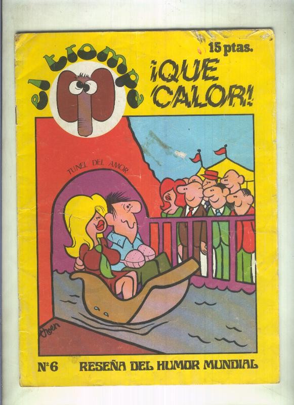 El Trompa numero 06: que calor (numerado 2 en trasera) (algo aviejado)