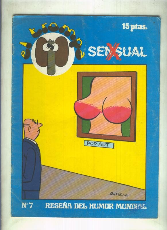 El Trompa numero 07: Senxual (numerado 1 en trasera)  