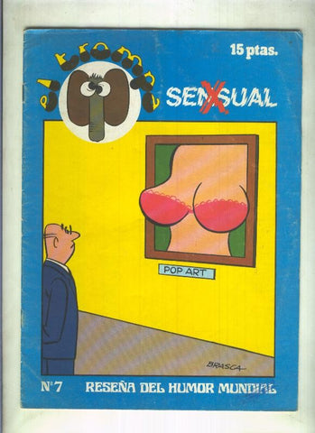 El Trompa numero 07: Senxual (numerado 1 en trasera)  