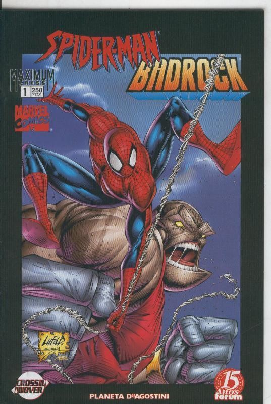 Spiderman: Badrock, coleccion