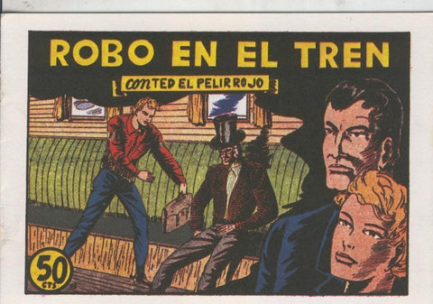 Ted el pelirrojo facsimil numero 13: Robo en el tren