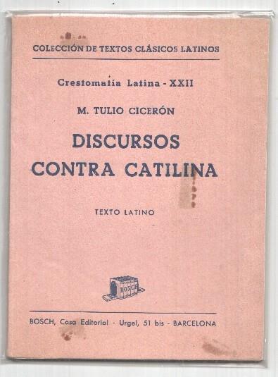Coleccion de Textos Clasicos Latinos: Discursos contra Catilina
