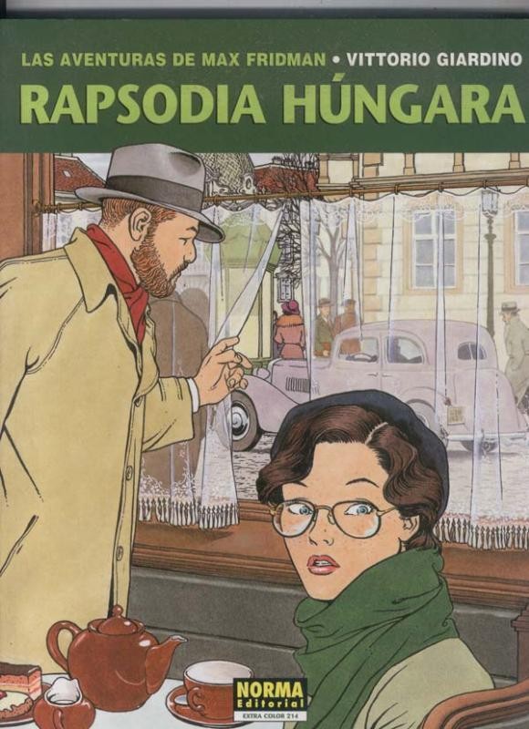 Cimoc Extra Color numero 214: Las aventuras de Max Fridman: Rapsodia Hungara