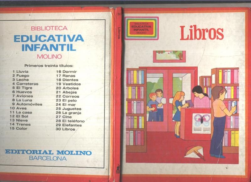 Biblioteca Educativa infantil molino numero 30: Libros