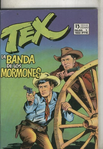 Tex segunda serie numero 01: La banda de los mormones