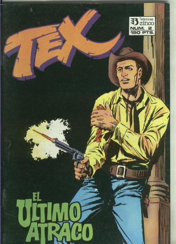Tex segunda serie numero 02: el ultimo atraco